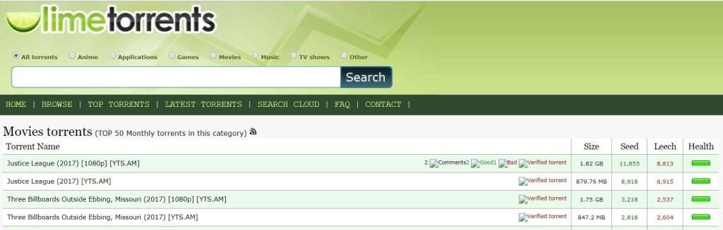 limetorrents