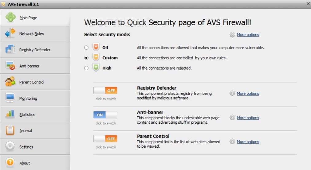 AVS Firewall